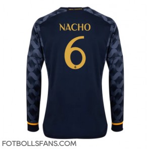 Real Madrid Nacho #6 Replika Bortatröja 2023-24 Långärmad